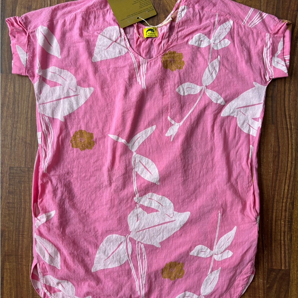 Kealopiko Pink tunic dress
